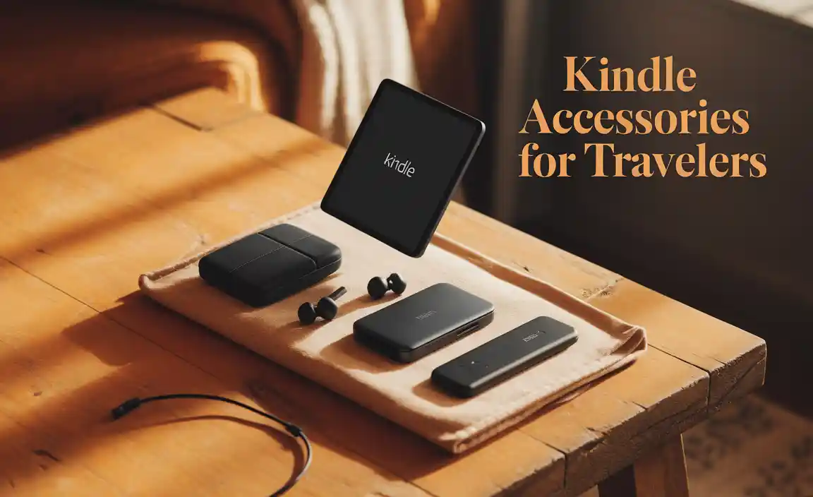 Kindle Accessories For Travelers