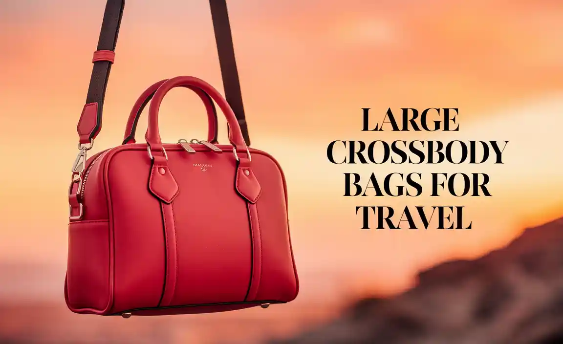 Large Crossbody Bags For Travel