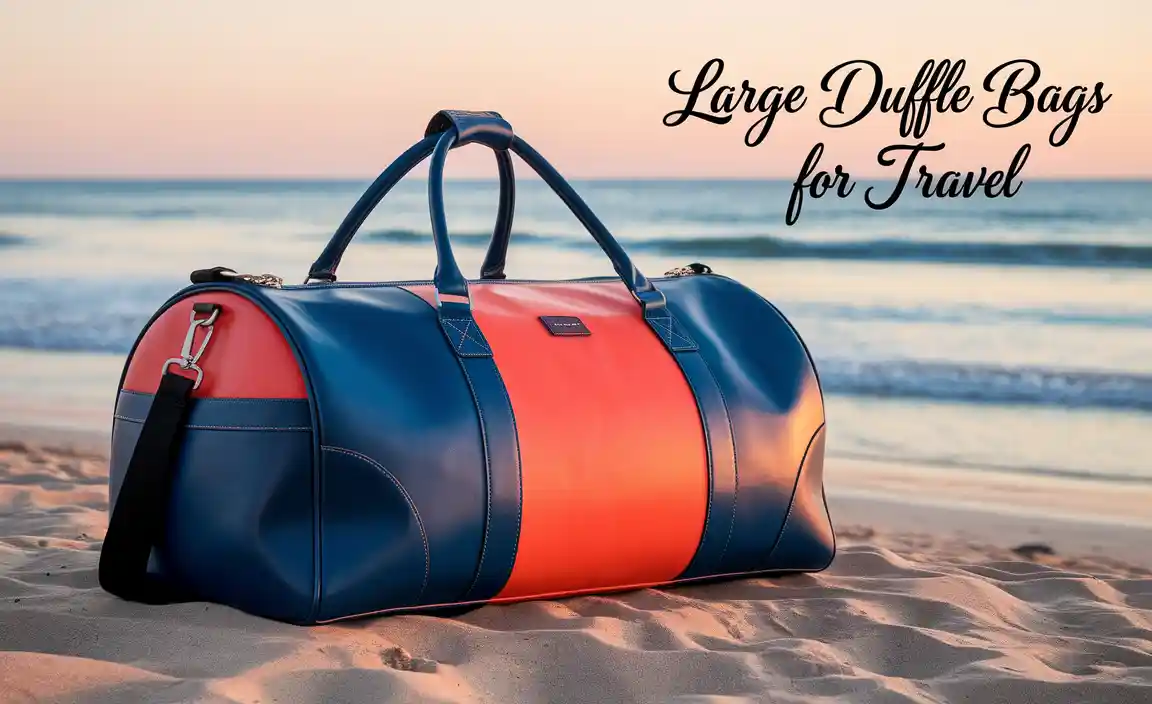 Large Duffle Bags For Travel