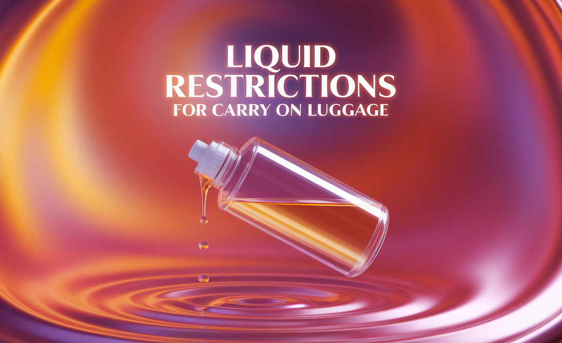 Liquid Restrictions For Carry On Luggage