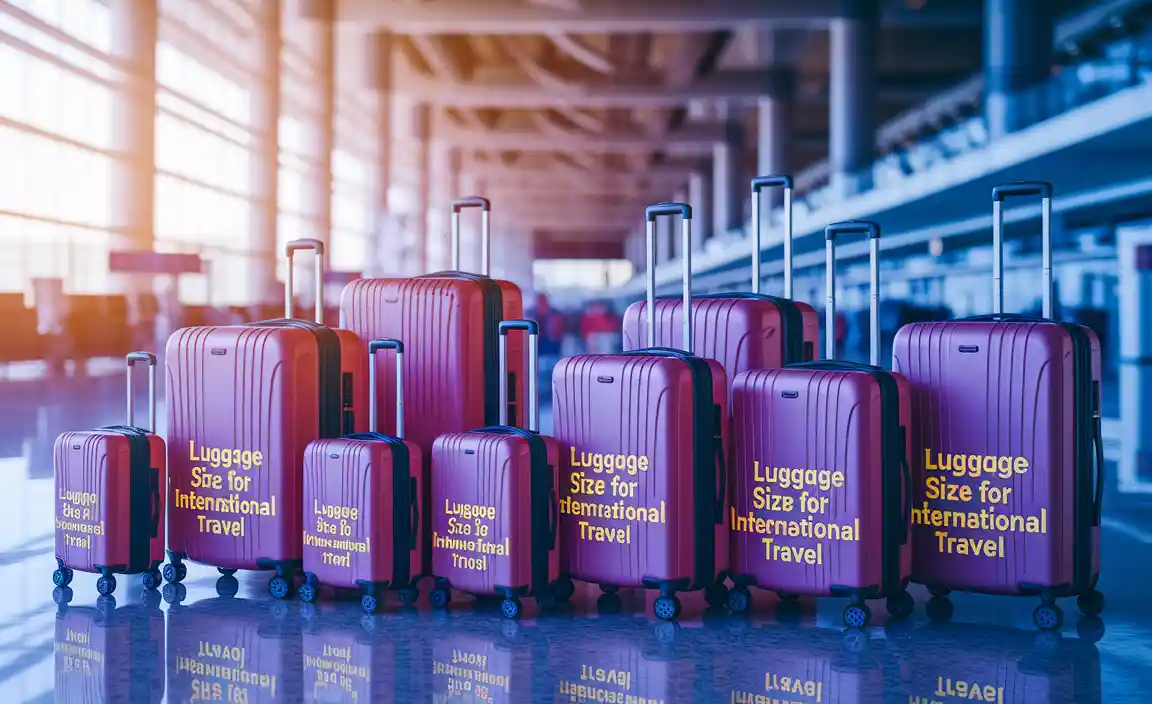 Luggage Size For International Travel