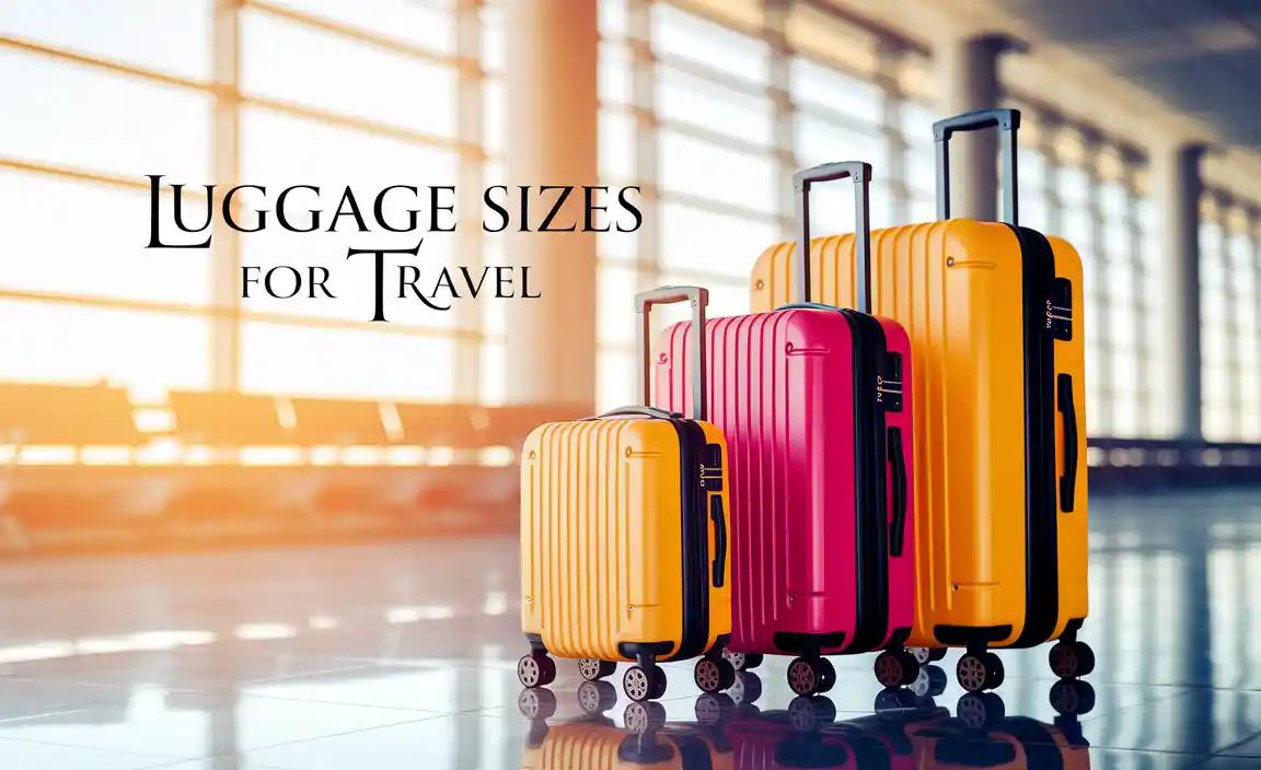 Luggage Sizes For Travel