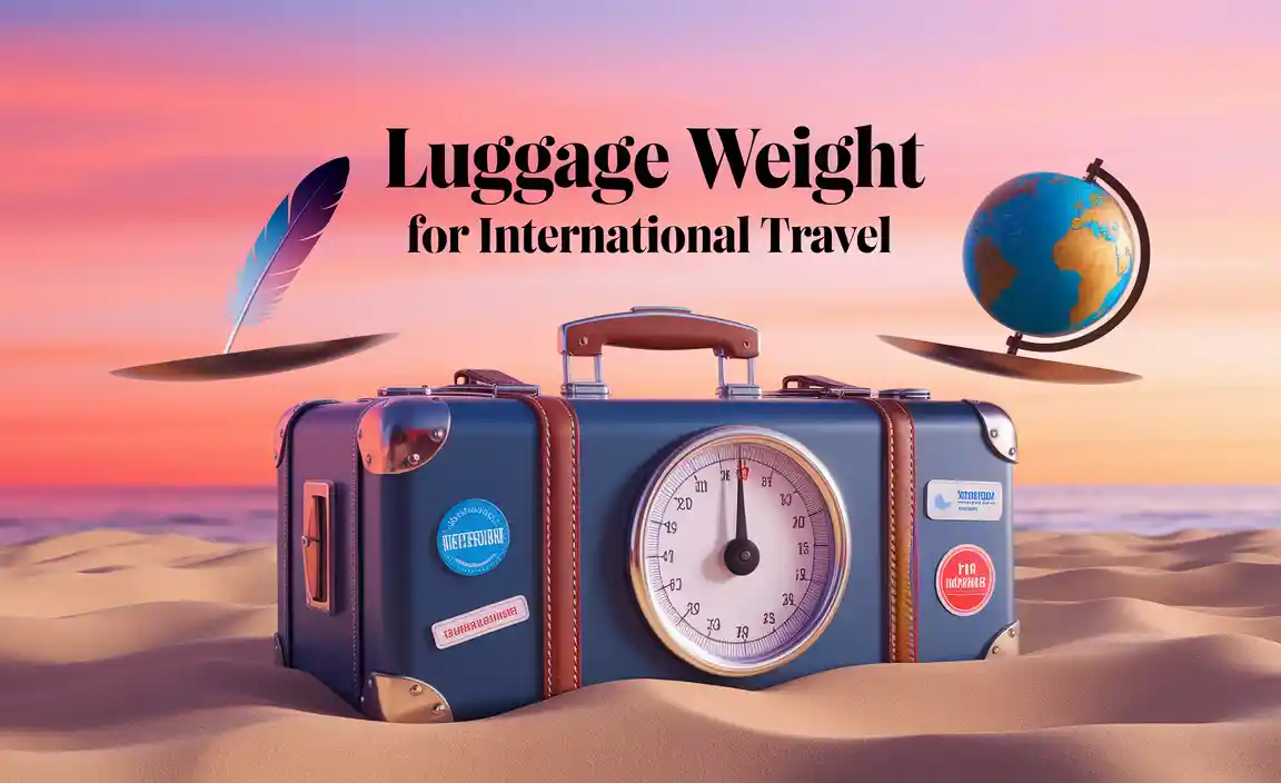 Luggage Weight For International Travel