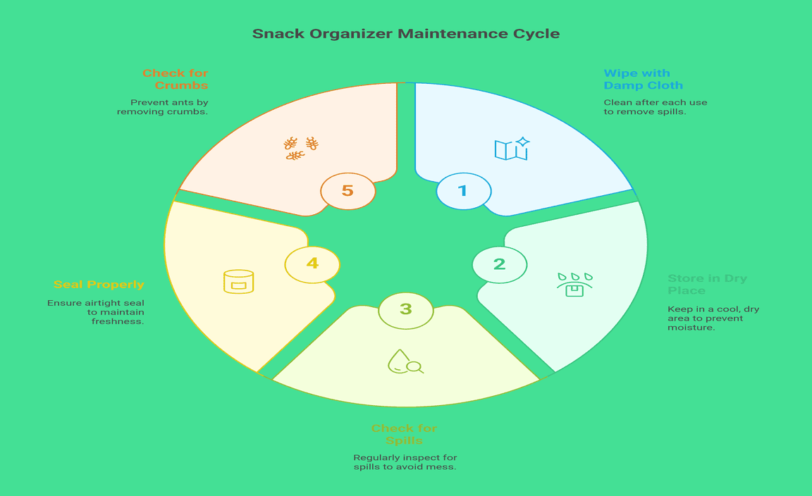 Maintenance and Storage Tips for Your Snack Organizer