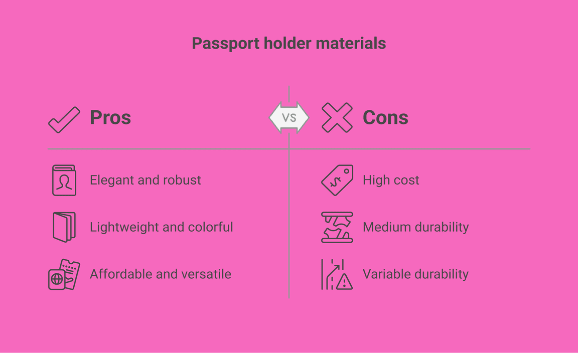 Materials and Durability in Slim RFID Passport Holders