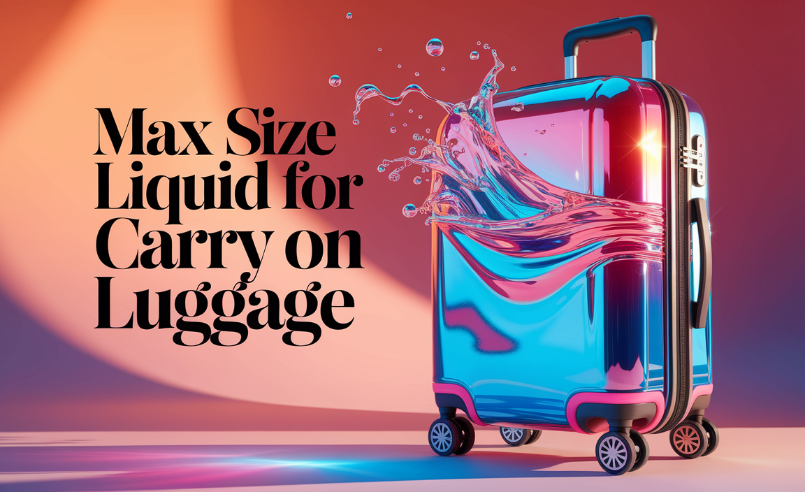 Max Size Liquid For Carry On Luggage