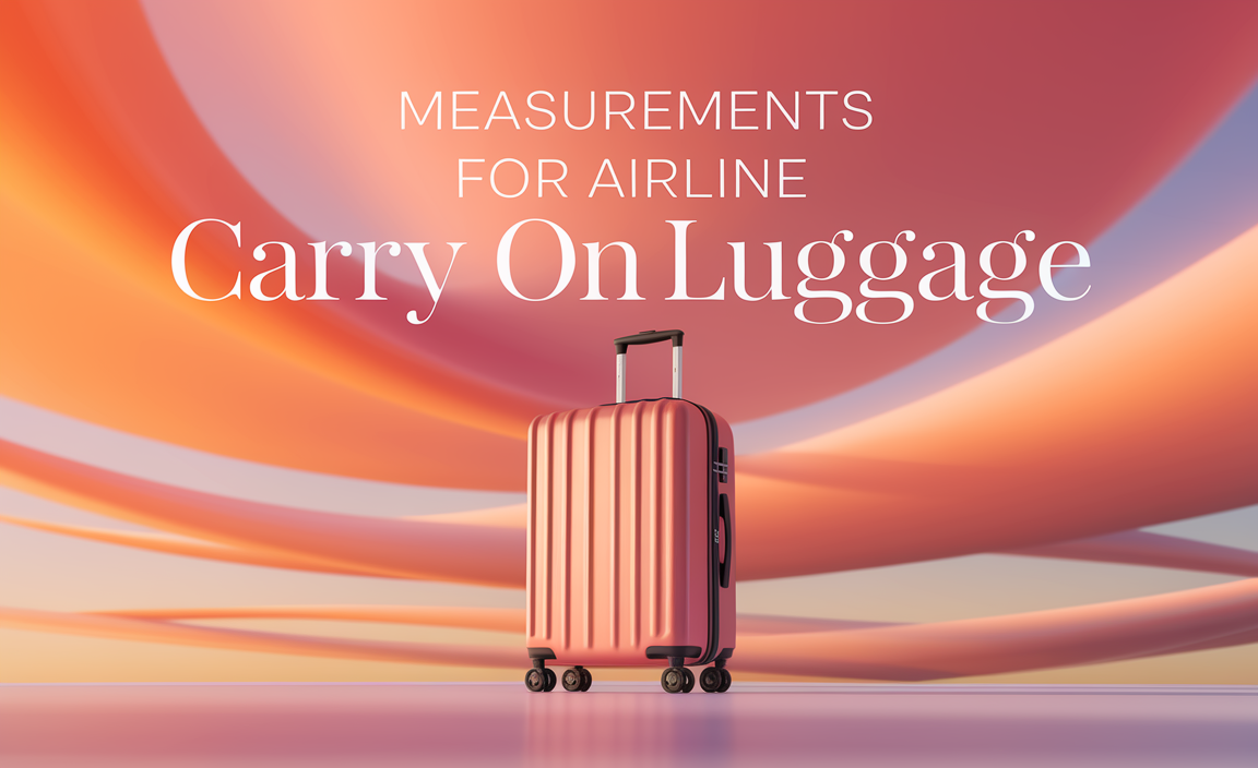 Measurements For Airline Carry On Luggage