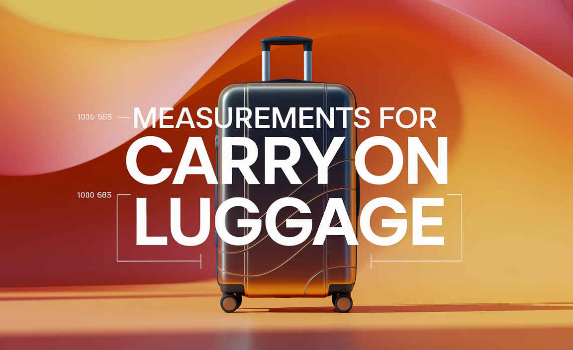 Measurements For Carry On Luggage