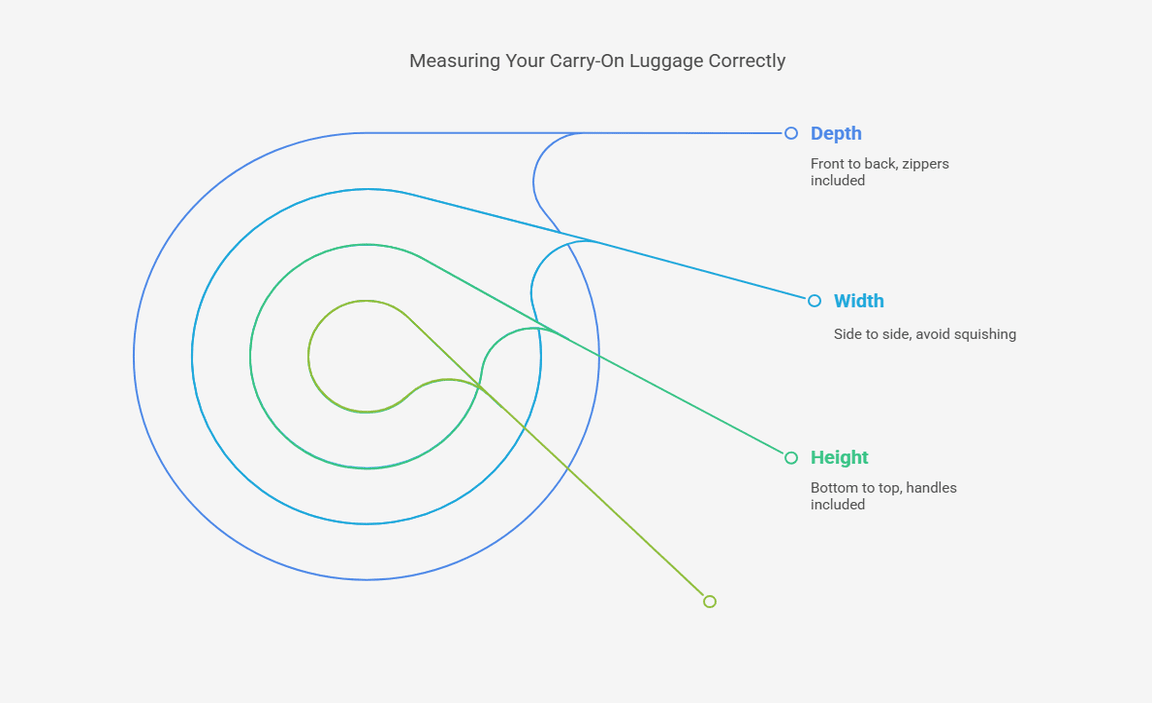 Measuring Your Carry-On Luggage Correctly