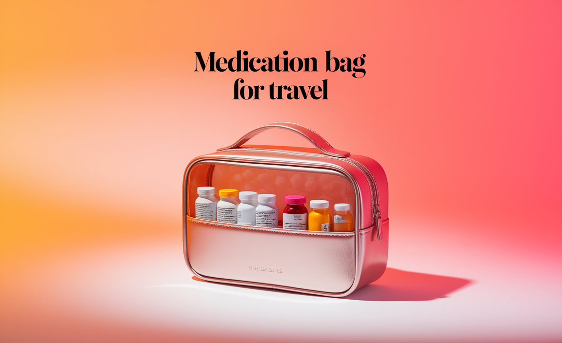 Medication Bag For Travel