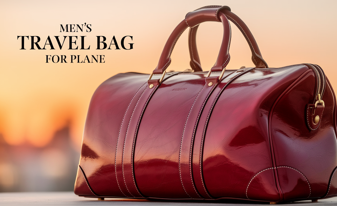 Men'S Travel Bag For Plane