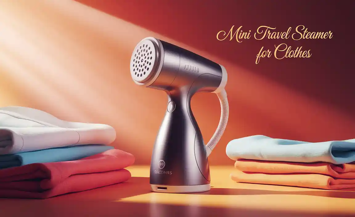 Mini Travel Steamer For Clothes