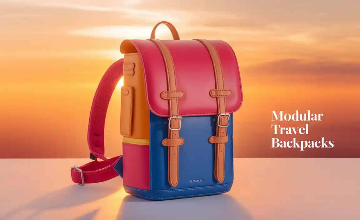 Modular Travel Backpacks