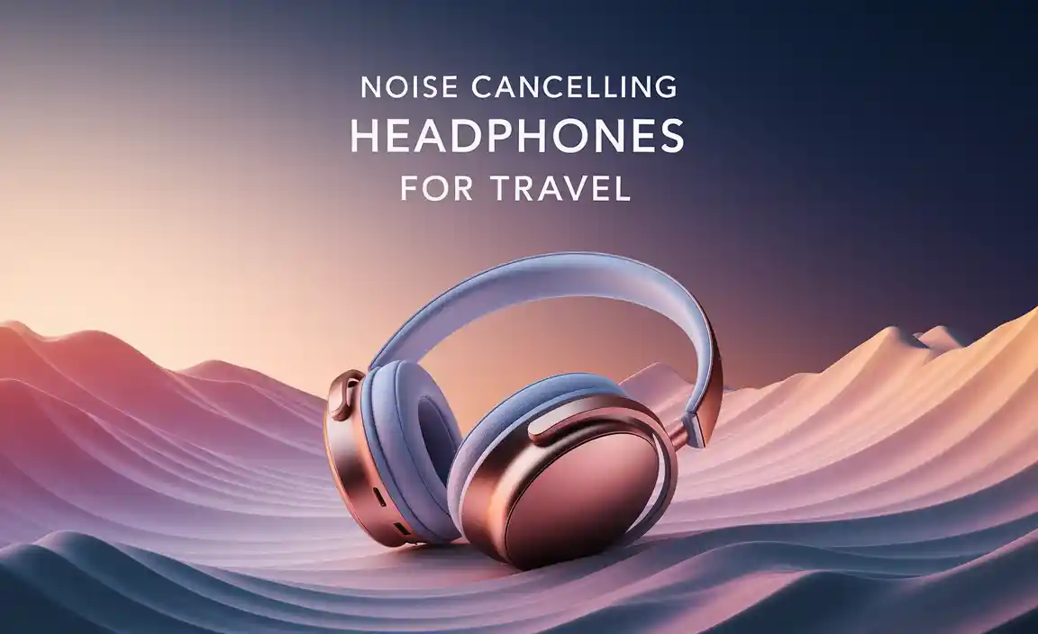 Noise Cancelling Headphones For Travel