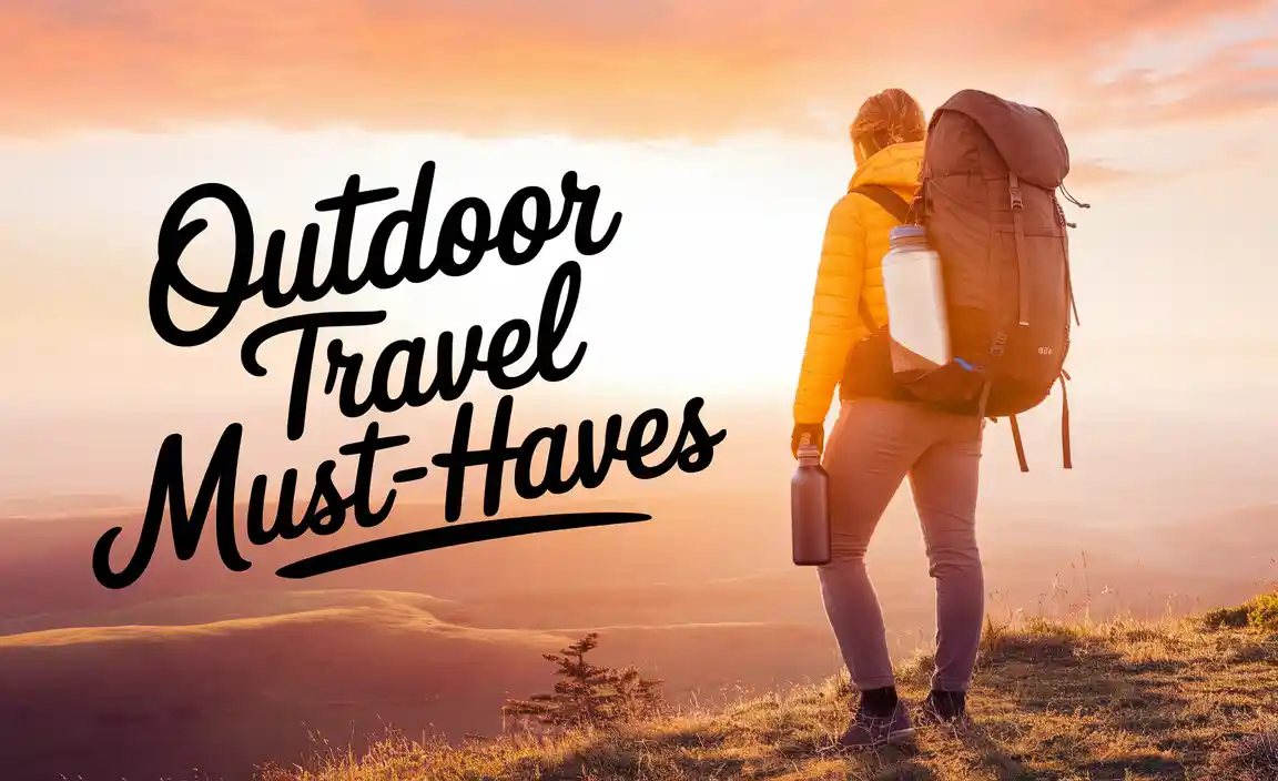 Outdoor Travel Must-Haves