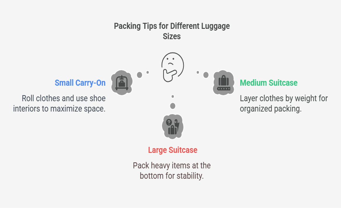 Packing Tips for Different Luggage Sizes