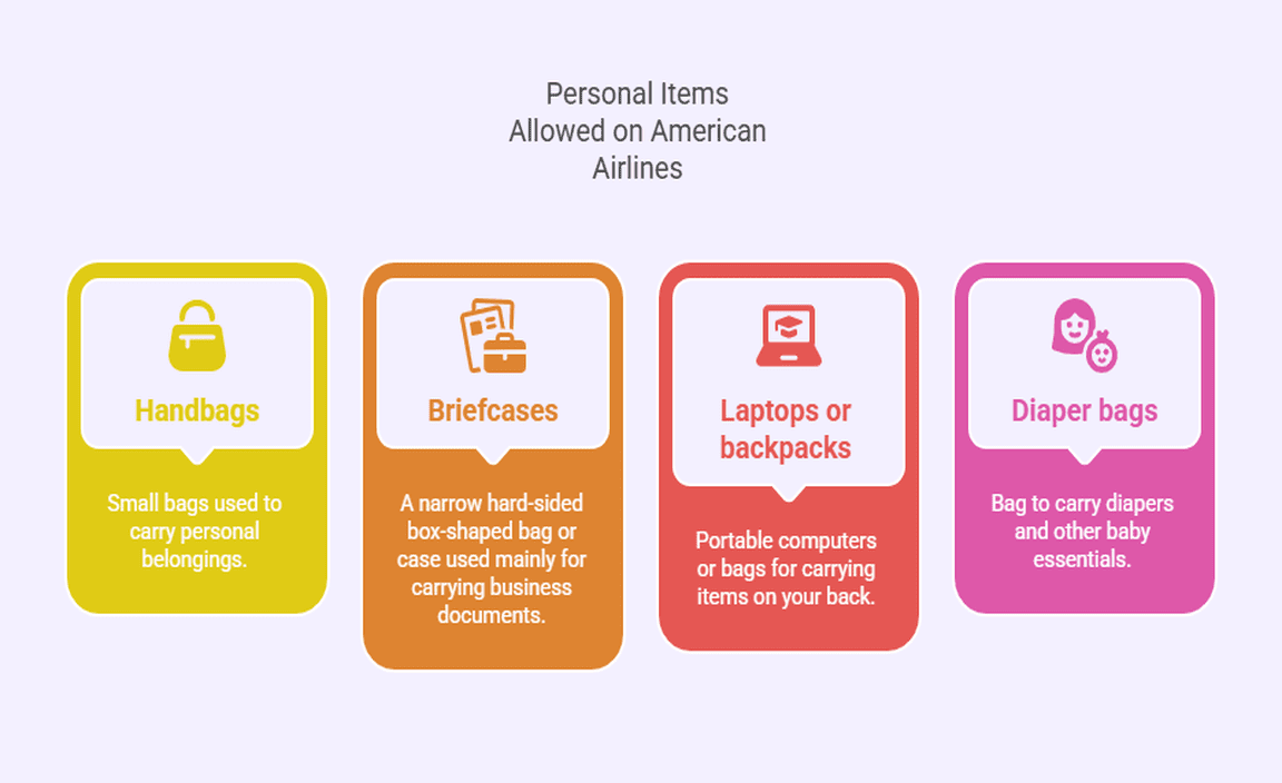 Personal Items Allowed on American Airlines