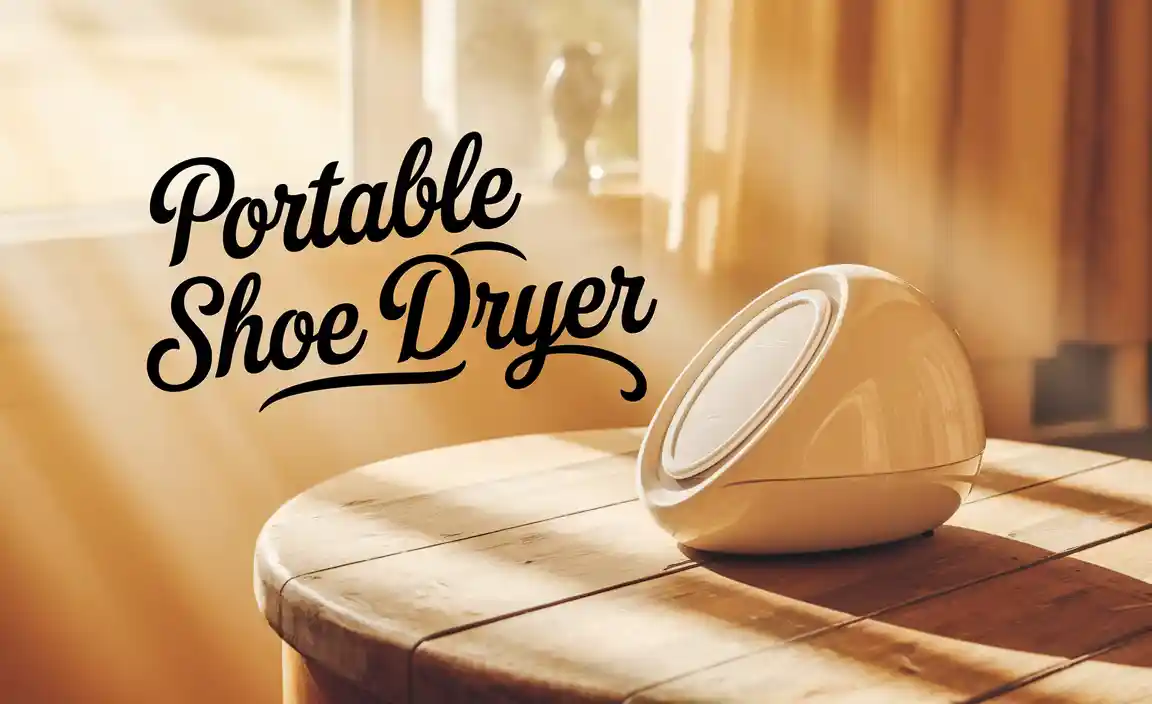 Portable Shoe Dryer