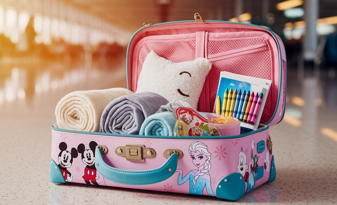Preparing Your Child’s Disney Carry-On Luggage for Travel