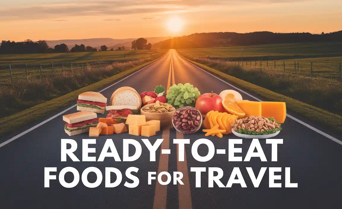 Ready-To-Eat Foods For Travel
