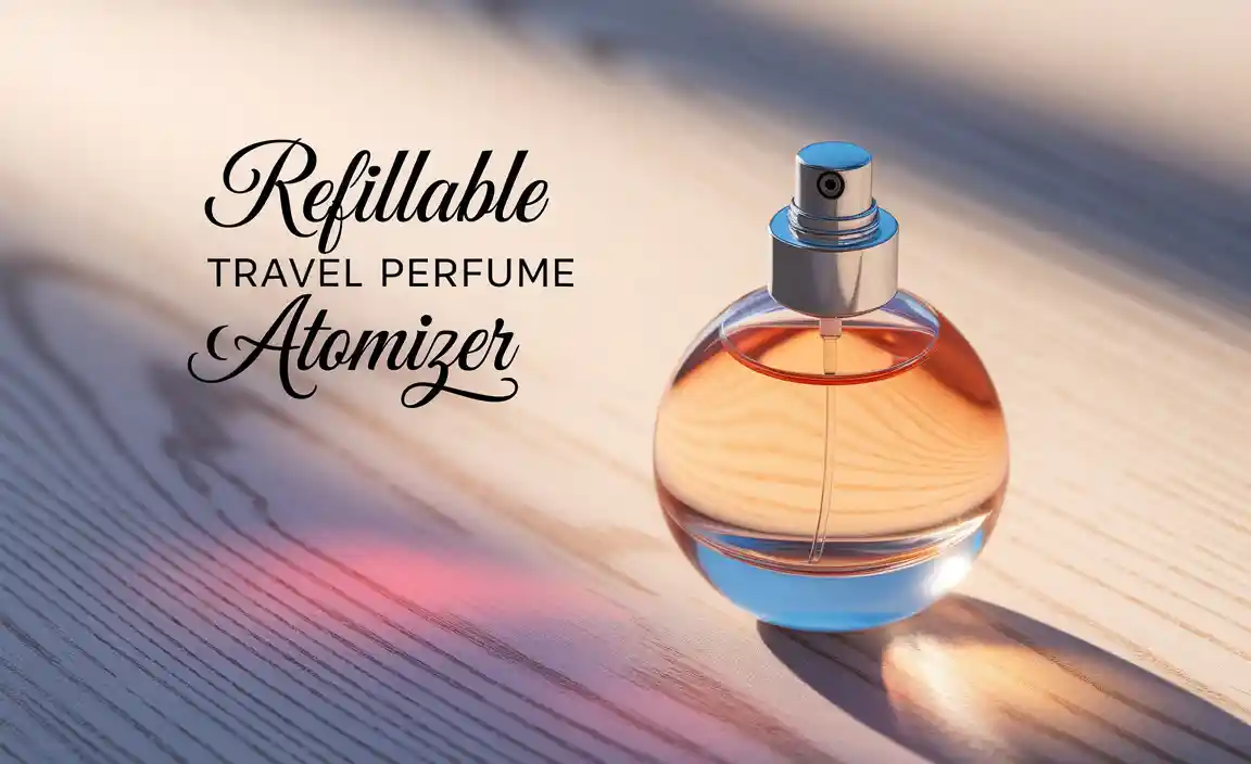 Refillable Travel Perfume Atomizer