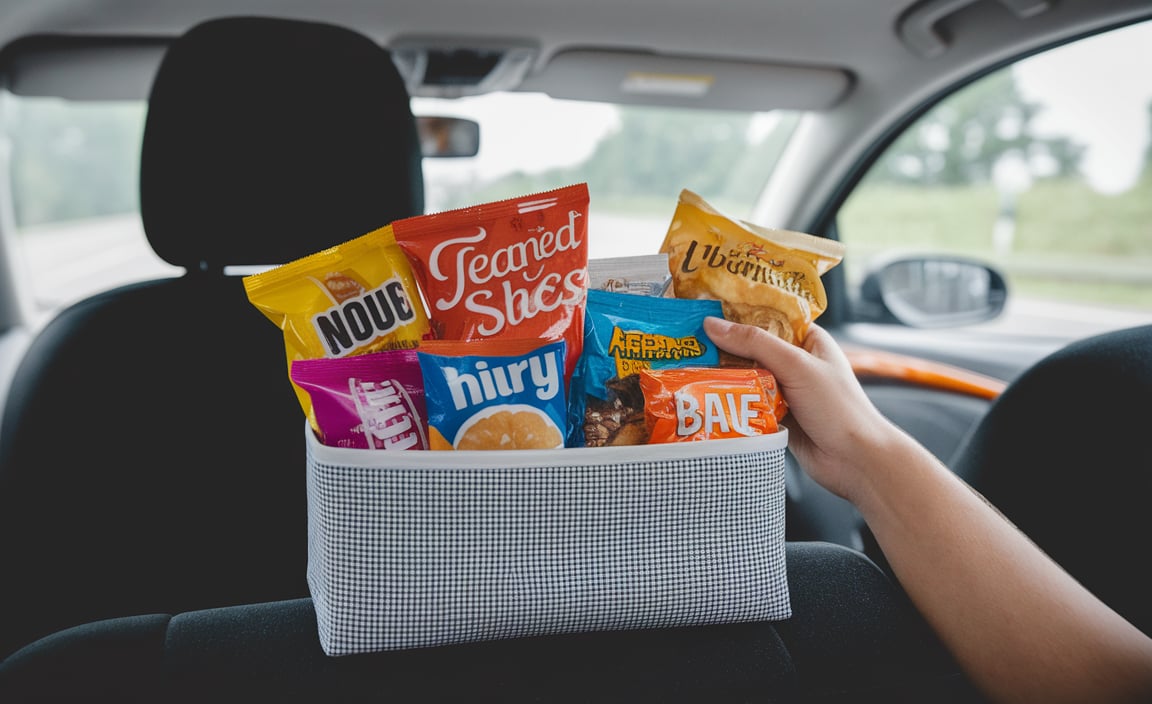 Road Trip Snack Organizer: Stay Tidy and Happy