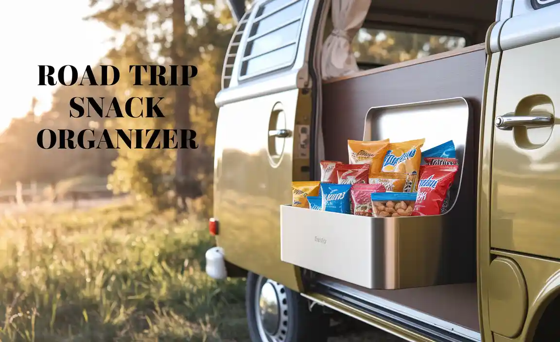 Road Trip Snack Organizer