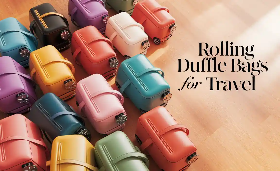 Rolling Duffle Bags For Travel
