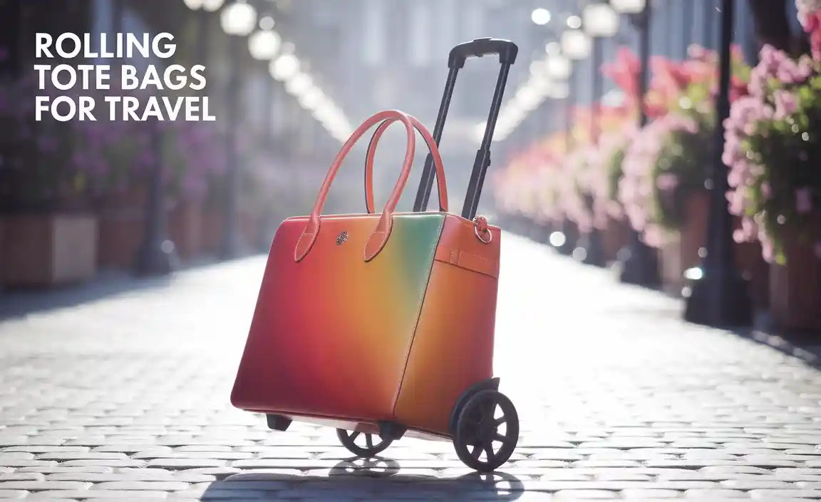Rolling Tote Bags For Travel