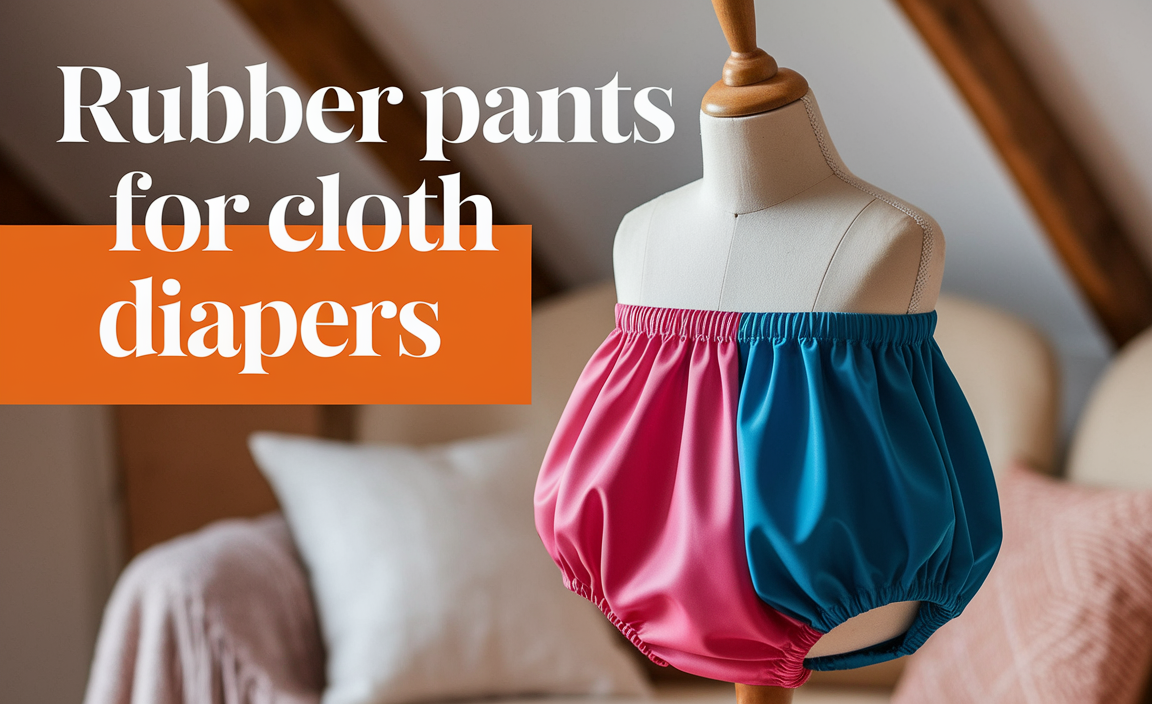 Rubber Pants For Cloth Diapers