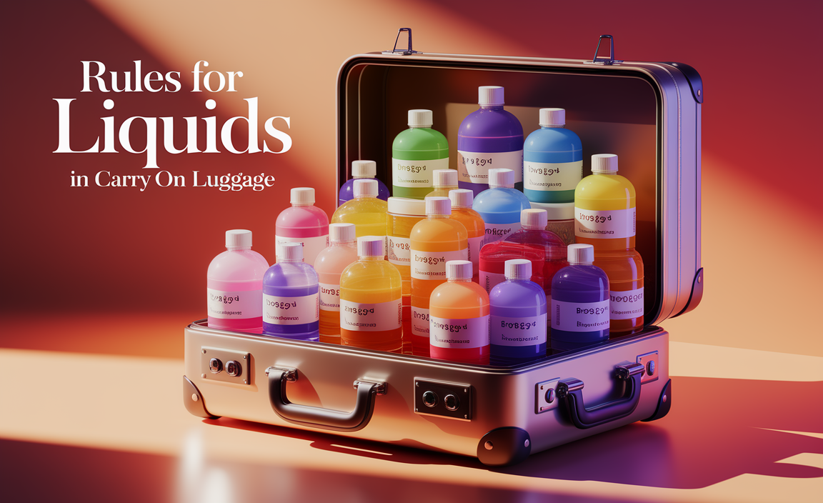 Rules For Liquids In Carry On Luggage
