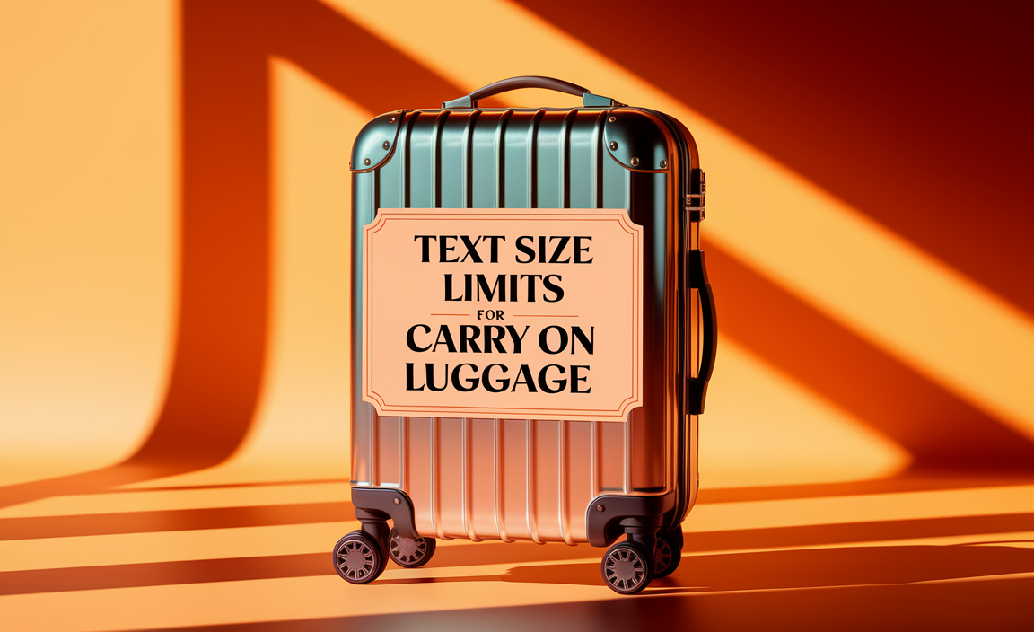 Size Limits For Carry On Luggage