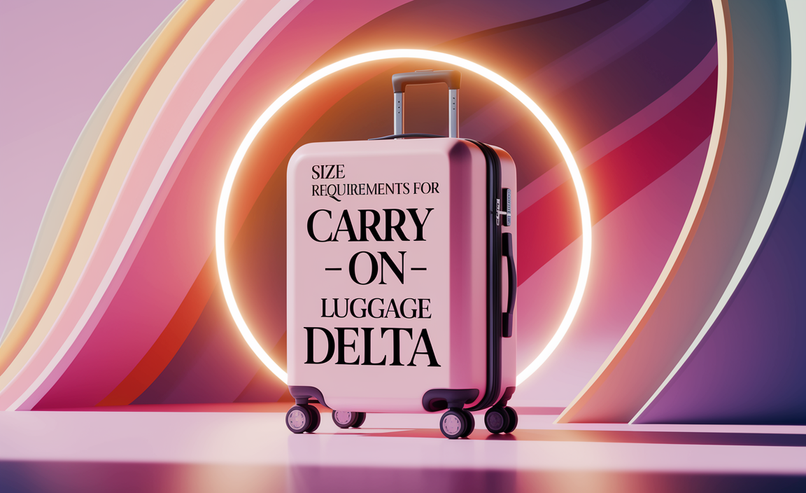 Size Requirements For Carry On Luggage Delta
