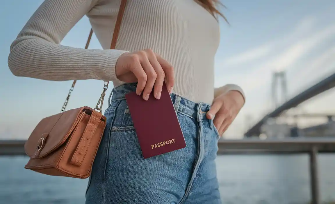 Slim RFID Passport Holder: Travel Light and Safe