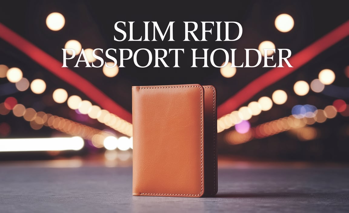 Slim Rfid Passport Holder
