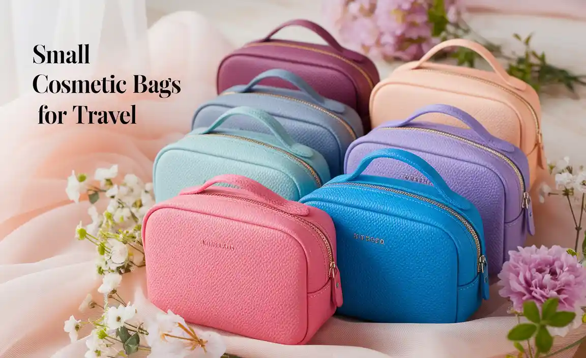 Small Cosmetic Bags For Travel