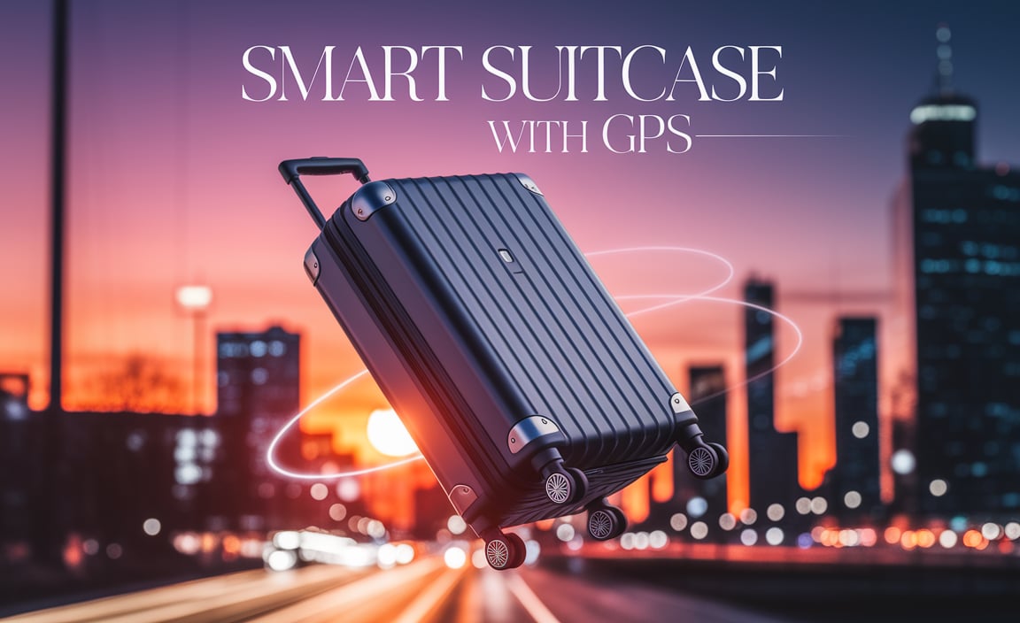 Smart Suitcase With Gps