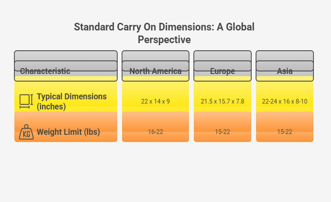 Standard Carry On Dimensions A Global Perspective