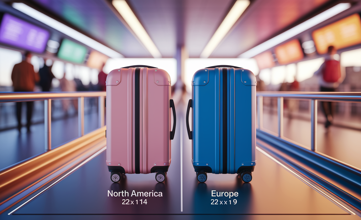 Standard Carry-On Size Dimensions by Region