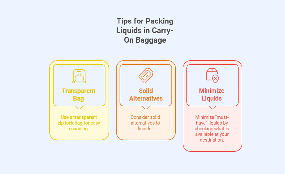 Tips for Packing Liquids in Carry-On Baggage