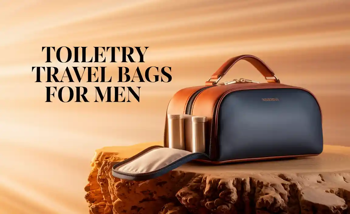Toiletry Travel Bags For Men