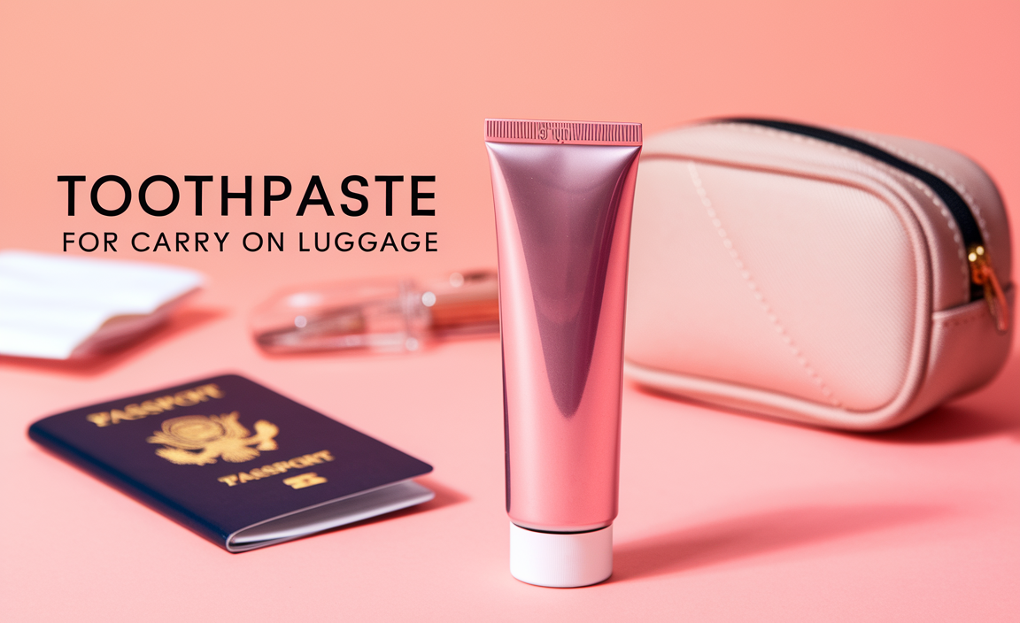 Toothpaste For Carry On Luggage