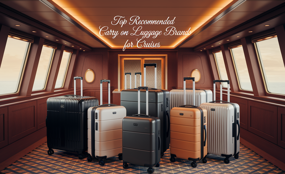 Top Recommended Carry On Luggage Brands for Cruises