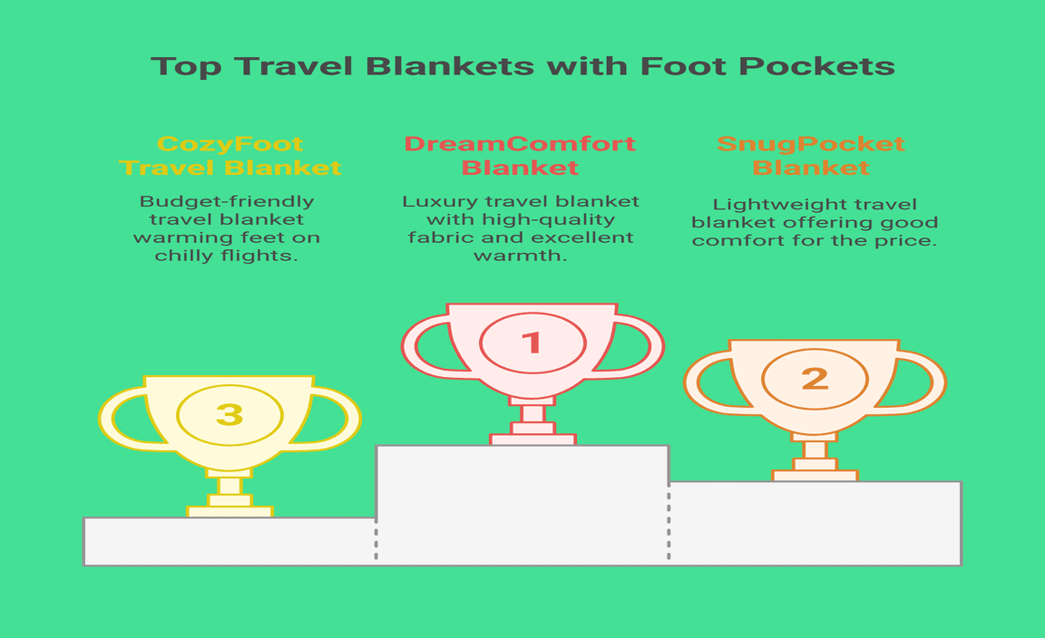 Top Travel Blankets with Foot Pockets in the Market