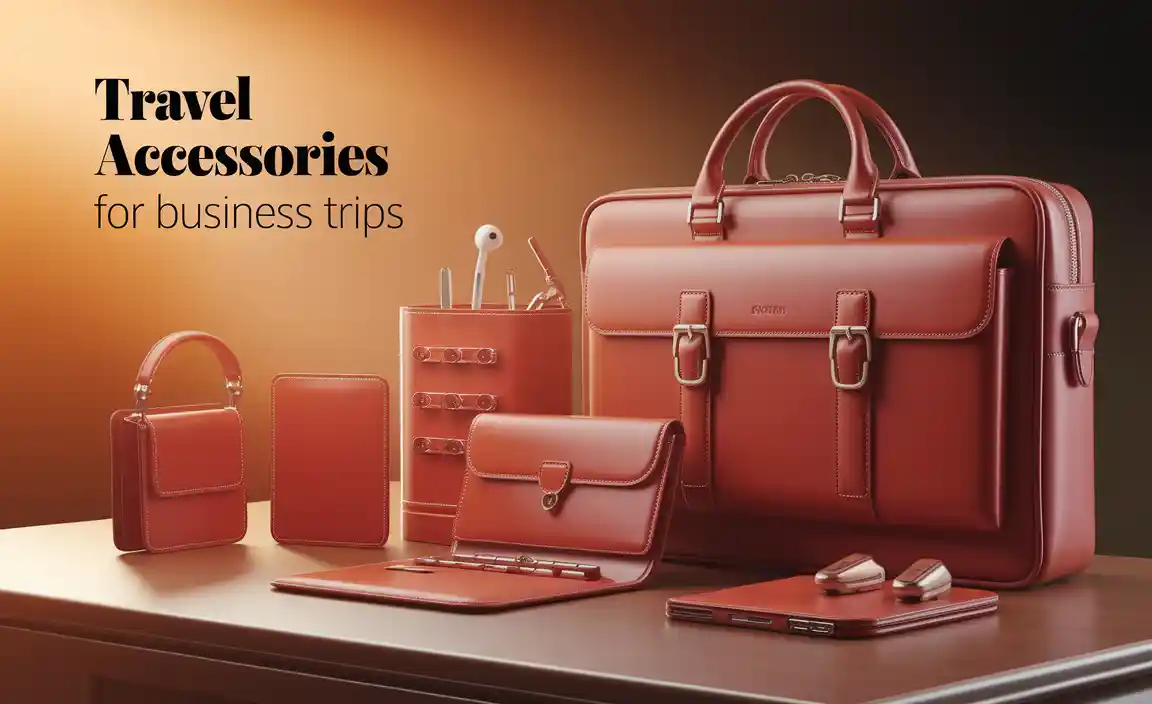 Travel Accessories For Business Trips