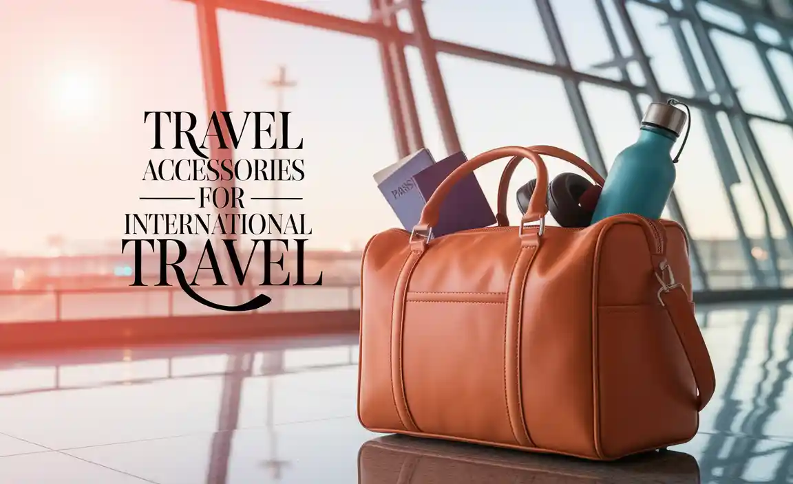 Travel Accessories for International Travel