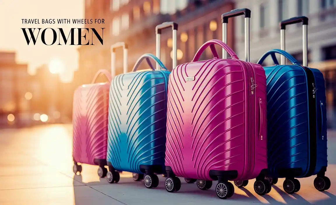 Travel Bags with Wheels for Women