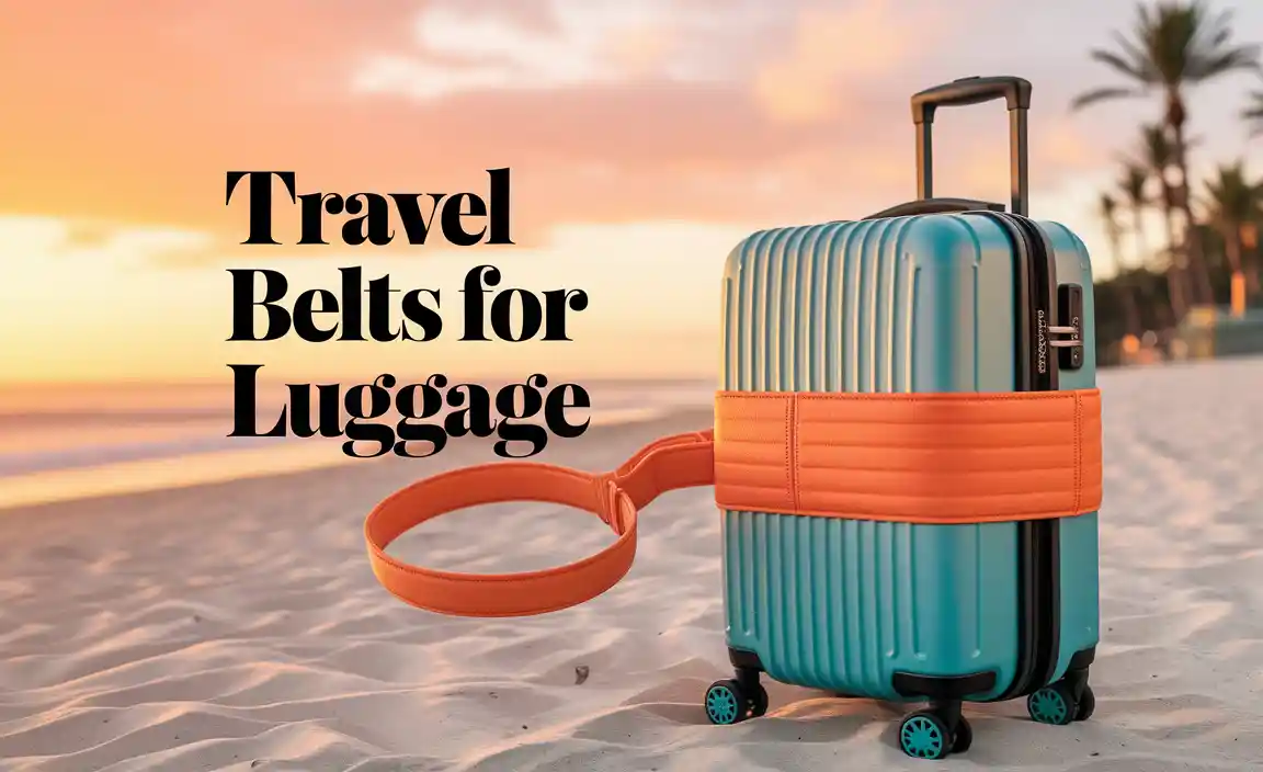 Travel Belts For Luggage