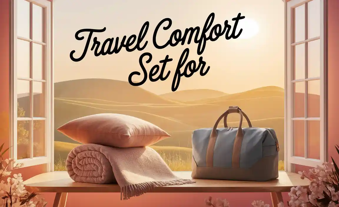 Travel Comfort Set For