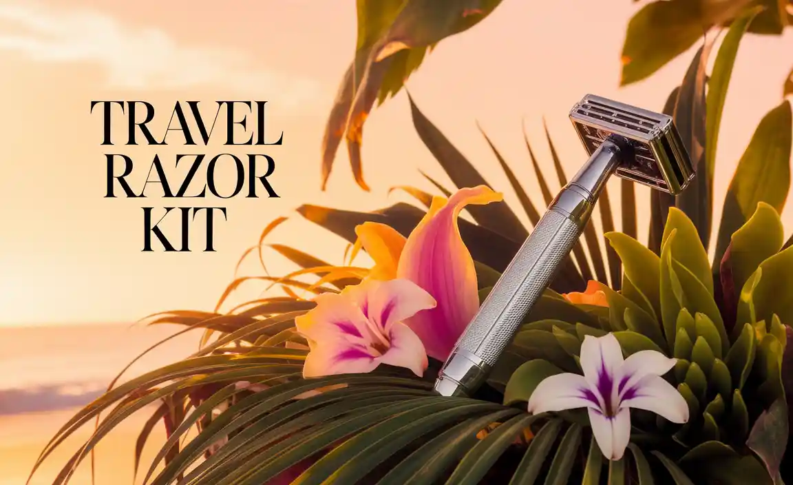 Travel razor kit